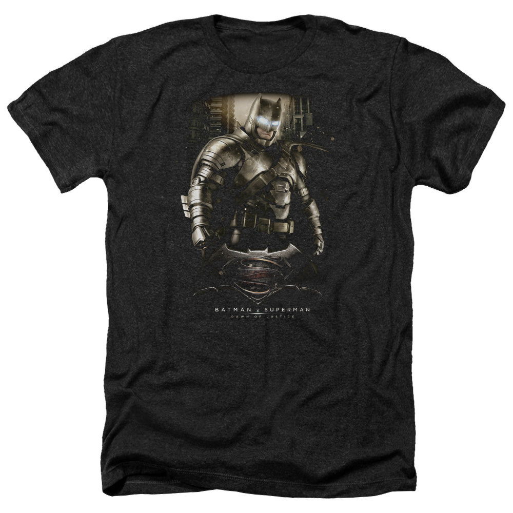Batman v Superman Bats Ground Zero - Men's Heather T-Shirt Men's Heather T-Shirt Batman   