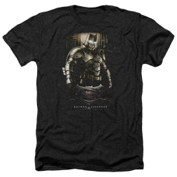 Batman v Superman Bats Ground Zero - Men's Heather T-Shirt Men's Heather T-Shirt Batman   
