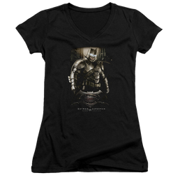 Batman v Superman Bats Ground Zero - Juniors V-Neck T-Shirt Juniors V-Neck T-Shirt Batman   