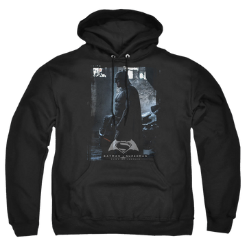 Batman v Superman Bat Poster - Pullover Hoodie Pullover Hoodie Batman   