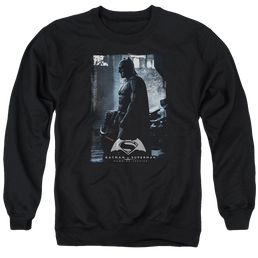 Batman v Superman Bat Poster - Men's Crewneck Sweatshirt Men's Crewneck Sweatshirt Batman   