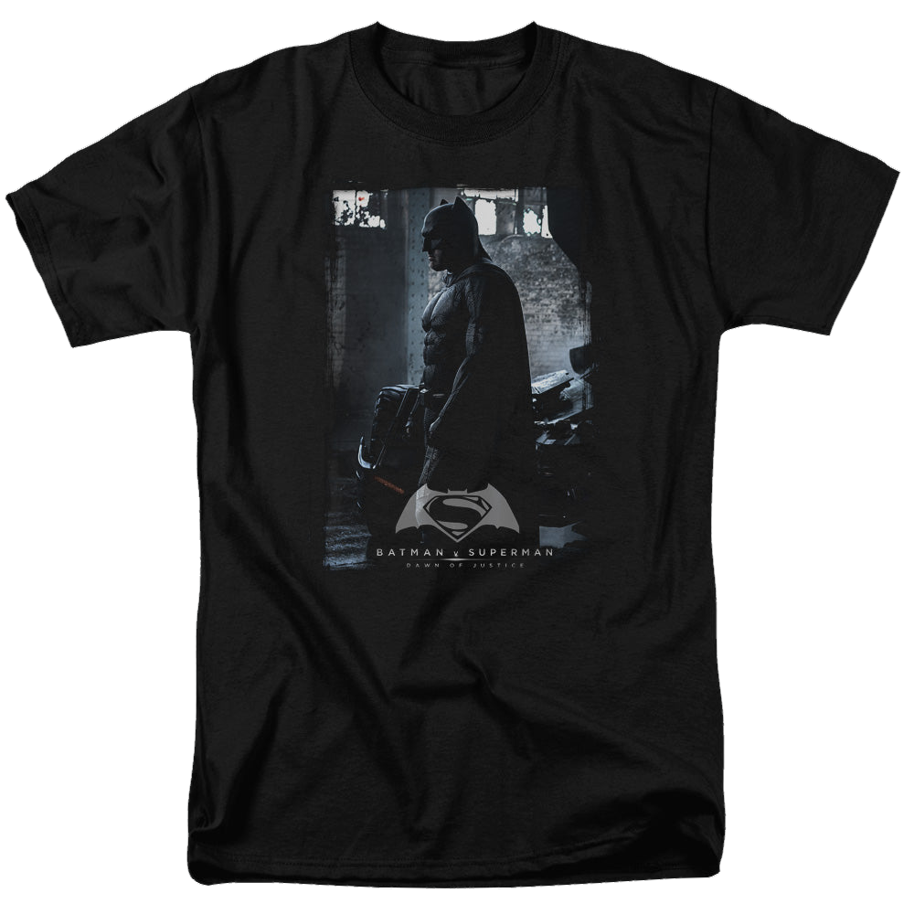 Batman v Superman Bat Poster - Men's Regular Fit T-Shirt Men's Regular Fit T-Shirt Batman   