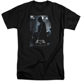 Batman v Superman Bat Poster - Men's Tall Fit T-Shirt Men's Tall Fit T-Shirt Batman   
