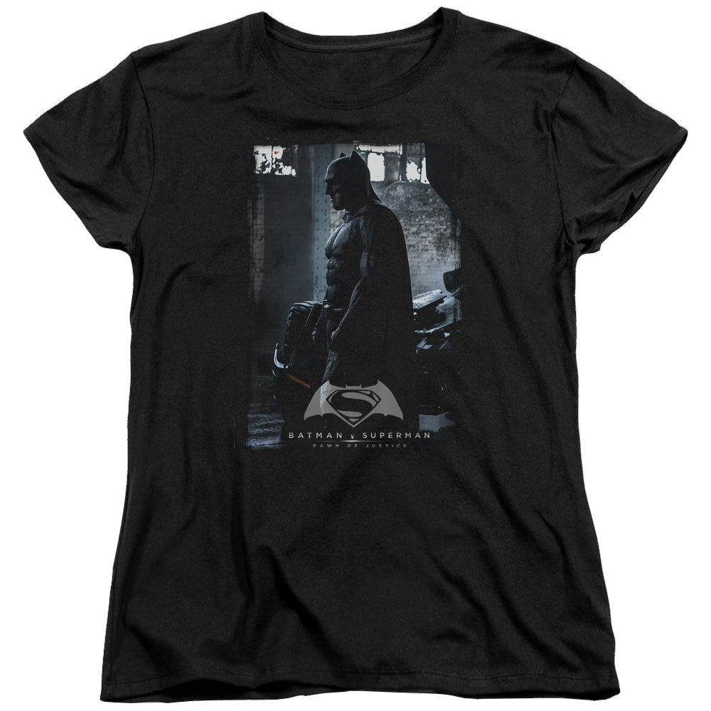 Batman v Superman Bat Poster - Women's T-Shirt Women's T-Shirt Batman   