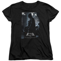 Batman v Superman Bat Poster - Women's T-Shirt Women's T-Shirt Batman   