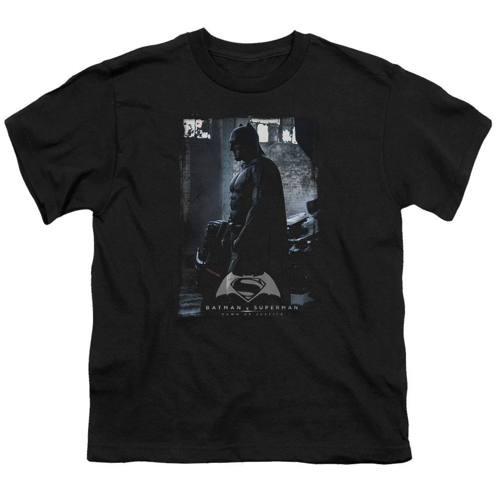Batman v Superman Bat Poster - Youth T-Shirt Youth T-Shirt (Ages 8-12) Batman   