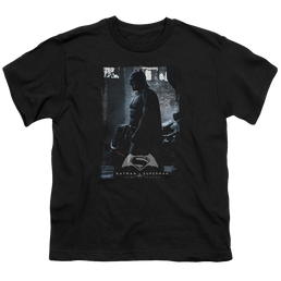 Batman v Superman Bat Poster - Youth T-Shirt Youth T-Shirt (Ages 8-12) Batman   