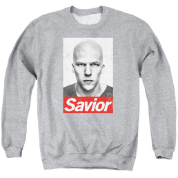 Batman v Superman Savior - Men's Crewneck Sweatshirt Men's Crewneck Sweatshirt Batman   