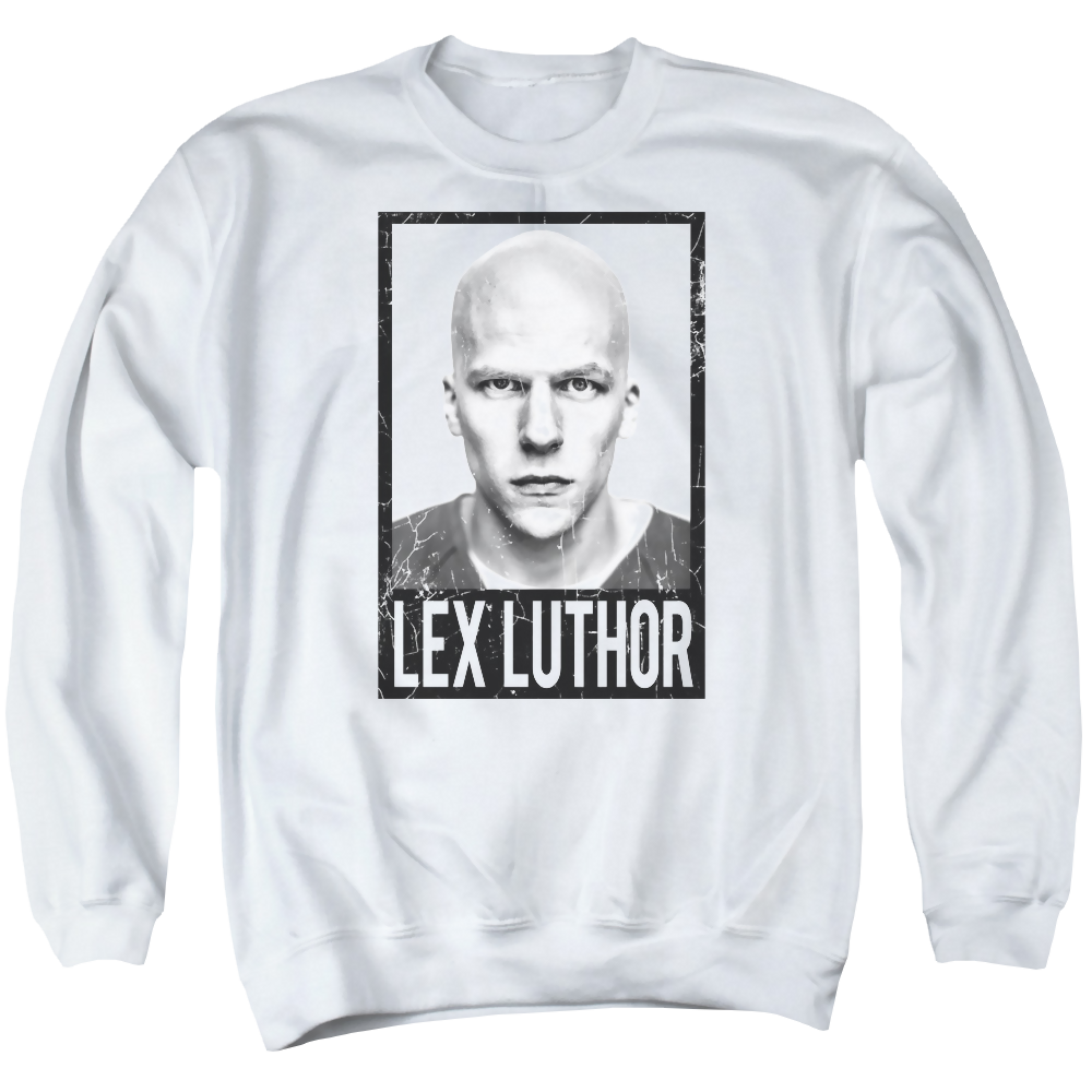 Batman v Superman Luthor - Men's Crewneck Sweatshirt Men's Crewneck Sweatshirt Batman   