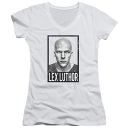 Batman v Superman Luthor - Juniors V-Neck T-Shirt Juniors V-Neck T-Shirt Batman   