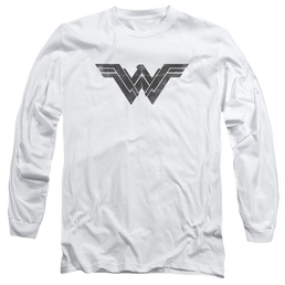 Batman v Superman Folded And Distressed - Men's Long Sleeve T-Shirt Men's Long Sleeve T-Shirt Batman   