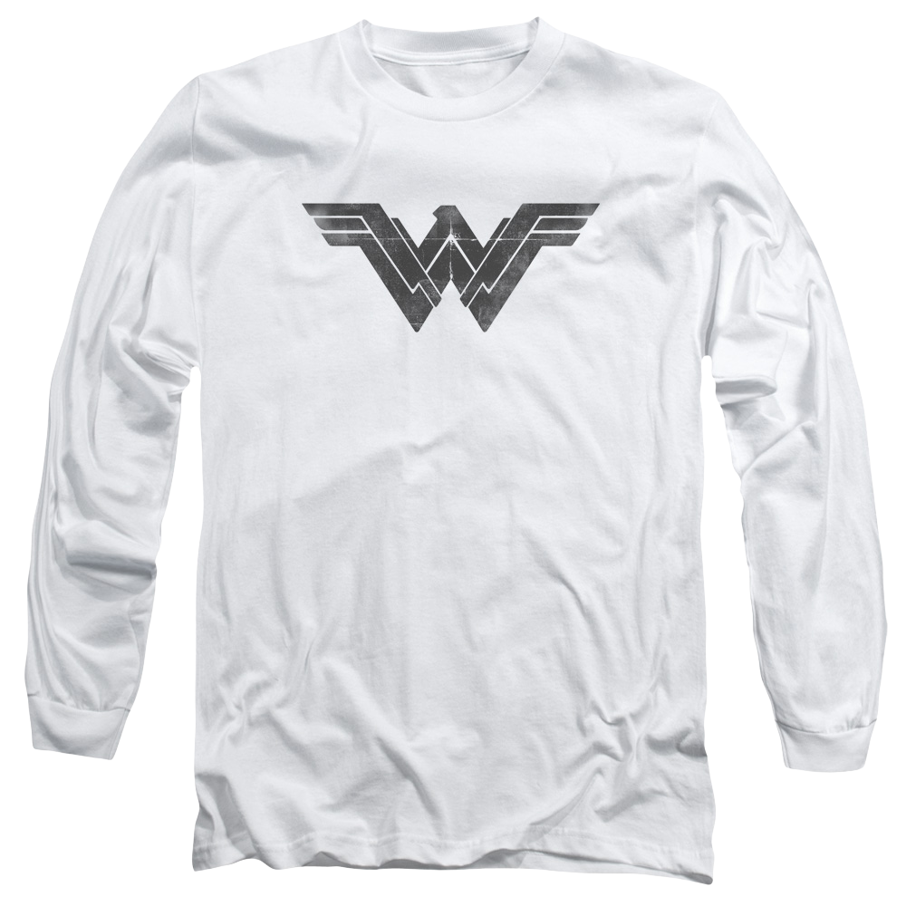 Batman v Superman Folded And Distressed - Men's Long Sleeve T-Shirt Men's Long Sleeve T-Shirt Batman   