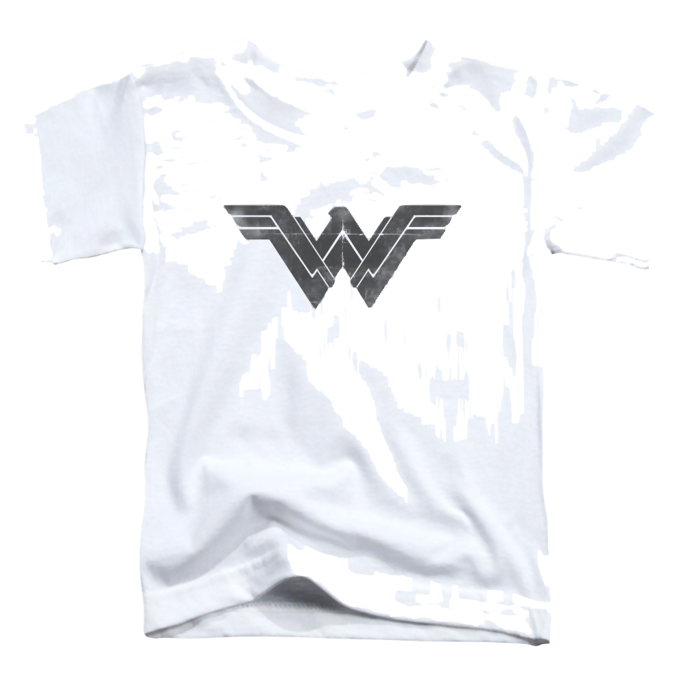 Batman v Superman Folded And Distressed - Kid's T-Shirt Kid's T-Shirt (Ages 4-7) Batman   
