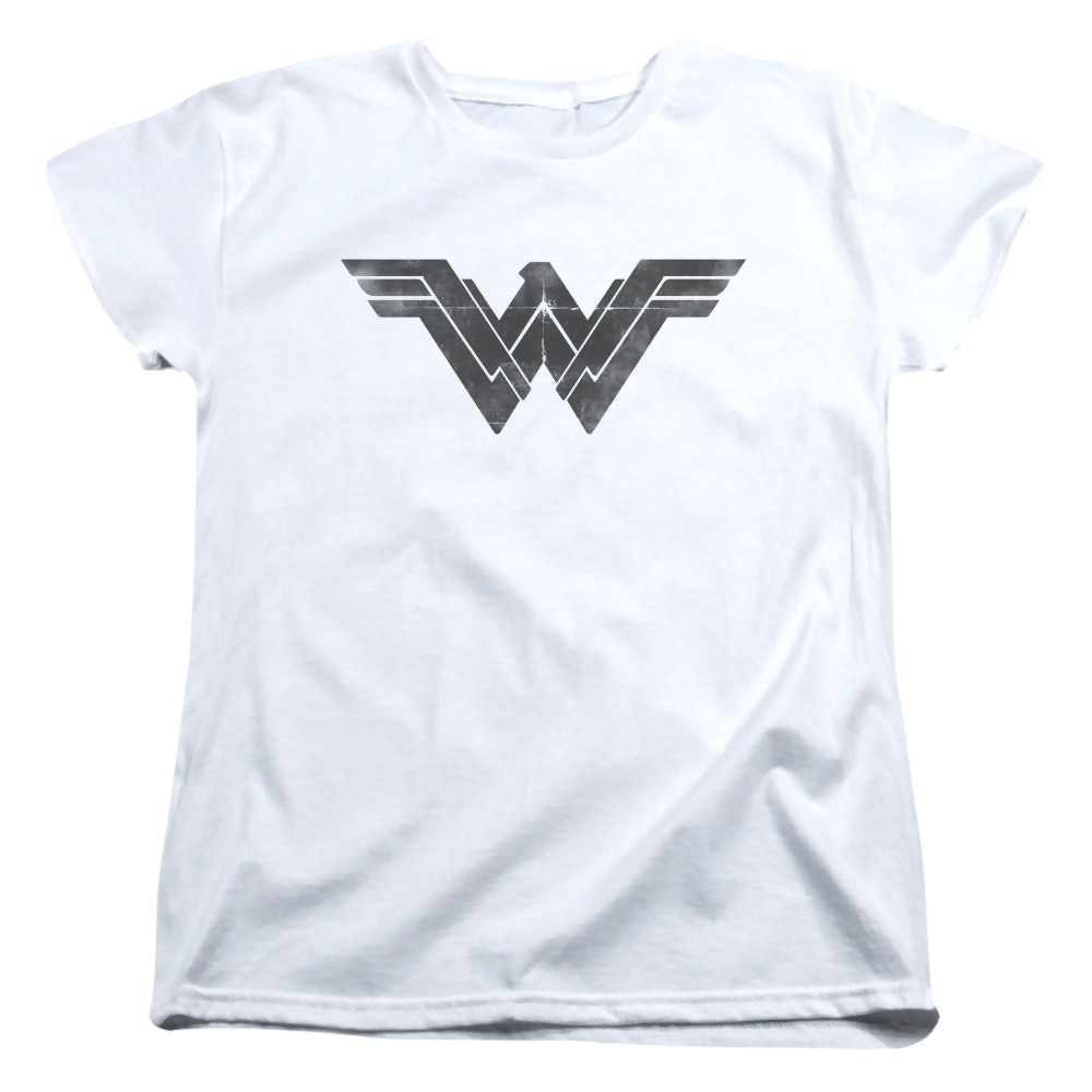 Batman v Superman Folded And Distressed - Women's T-Shirt Women's T-Shirt Batman   