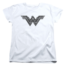 Batman v Superman Folded And Distressed - Women's T-Shirt Women's T-Shirt Batman   