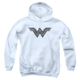 Batman v Superman Folded And Distressed - Youth Hoodie Youth Hoodie (Ages 8-12) Batman   