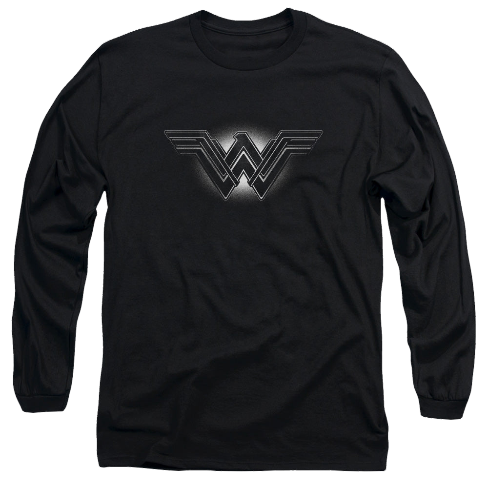 Batman v Superman Glow Emblem - Men's Long Sleeve T-Shirt Men's Long Sleeve T-Shirt Batman   