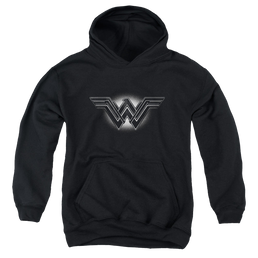 Batman v Superman Glow Emblem - Youth Hoodie Youth Hoodie (Ages 8-12) Batman   