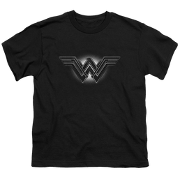 Batman v Superman Glow Emblem - Youth T-Shirt Youth T-Shirt (Ages 8-12) Batman   