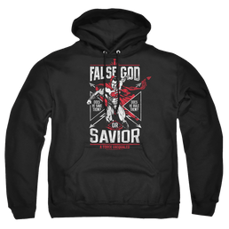 Batman v Superman False God Or Savior - Pullover Hoodie Pullover Hoodie Batman   