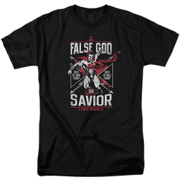 Batman v Superman False God Or Savior - Men's Regular Fit T-Shirt Men's Regular Fit T-Shirt Batman   