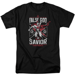 Batman v Superman False God Or Savior - Men's Regular Fit T-Shirt Men's Regular Fit T-Shirt Batman   