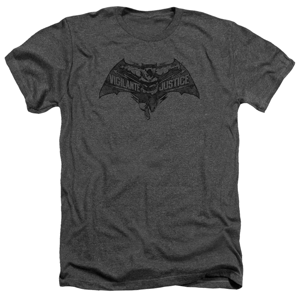 Batman v Superman Vigilante Justice - Men's Heather T-Shirt Men's Heather T-Shirt Batman   