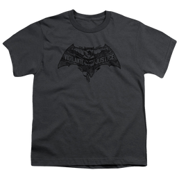 Batman v Superman Vigilante Justice - Youth T-Shirt Youth T-Shirt (Ages 8-12) Batman   