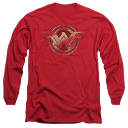 Batman v Superman Wonder Shield - Men's Long Sleeve T-Shirt Men's Long Sleeve T-Shirt Batman   