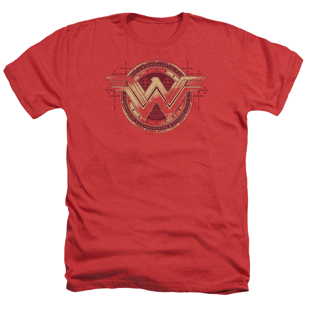 Batman v Superman Wonder Shield - Men's Heather T-Shirt Men's Heather T-Shirt Batman   