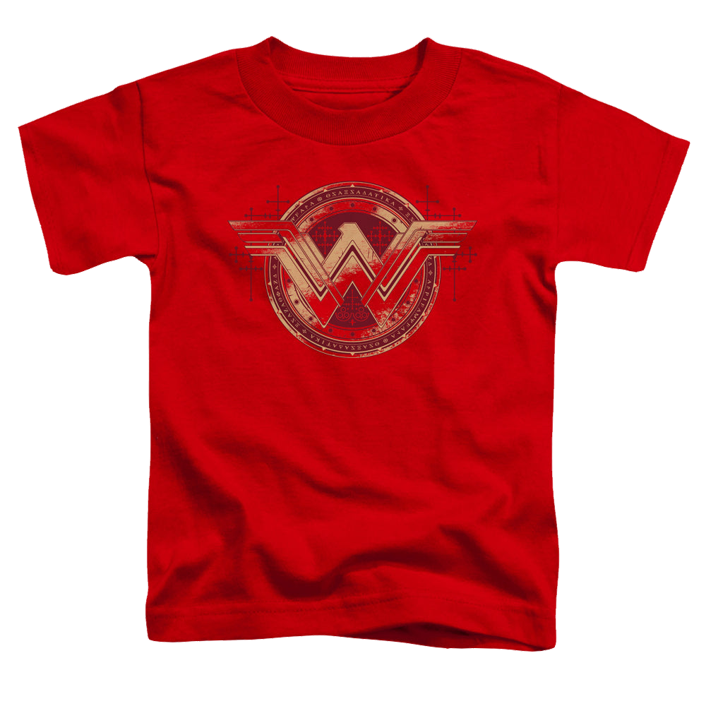 Batman v Superman Wonder Shield - Kid's T-Shirt Kid's T-Shirt (Ages 4-7) Batman   