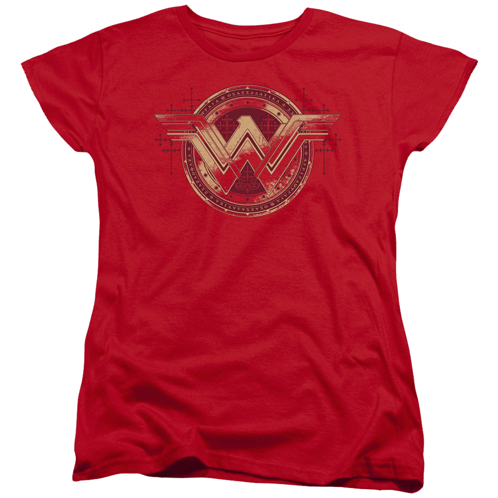 Batman v Superman Wonder Shield - Women's T-Shirt Women's T-Shirt Batman   