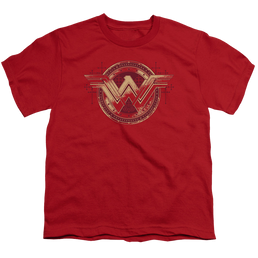Batman v Superman Wonder Shield - Youth T-Shirt Youth T-Shirt (Ages 8-12) Batman   