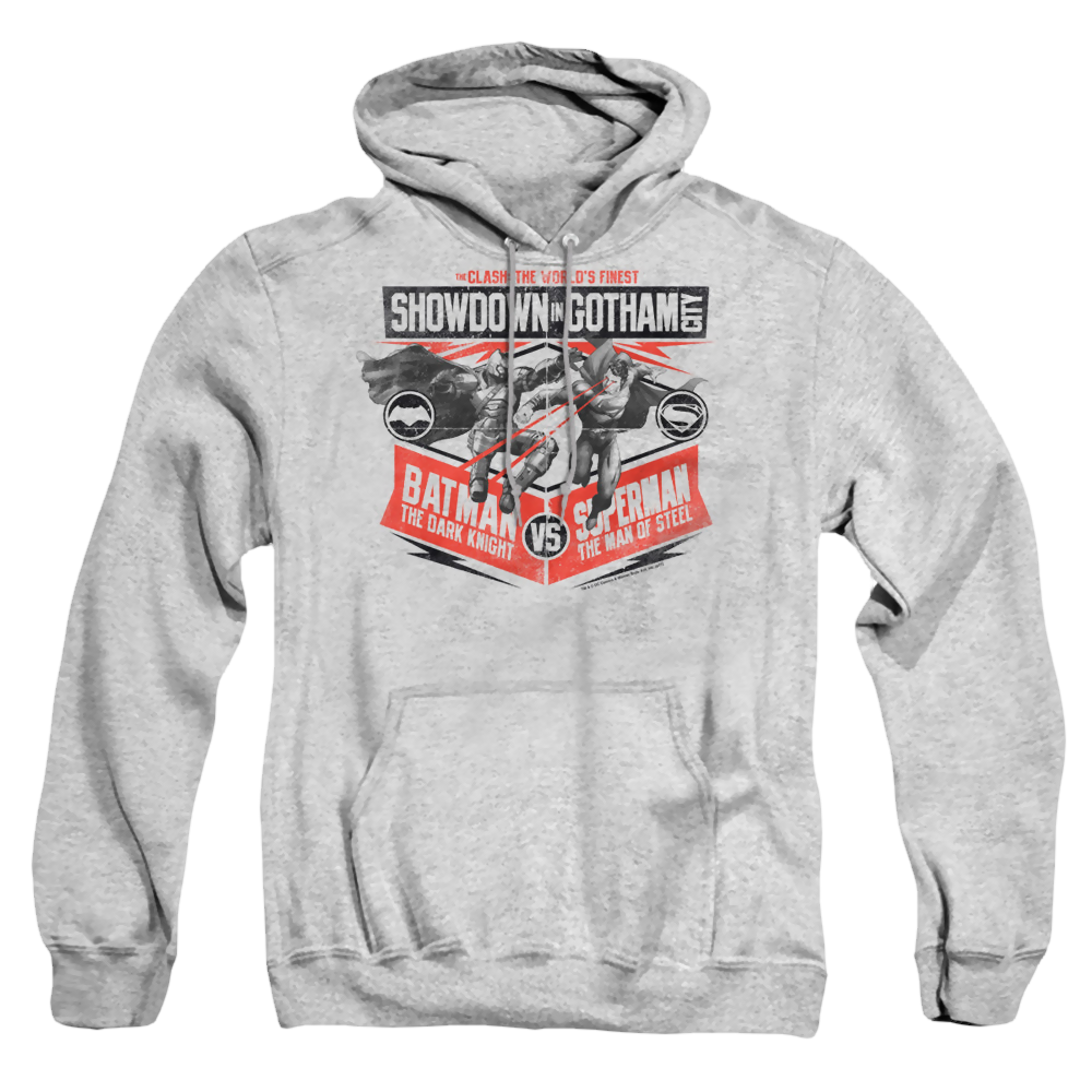 Batman v Superman Showdown In Gotham - Pullover Hoodie Pullover Hoodie Batman   