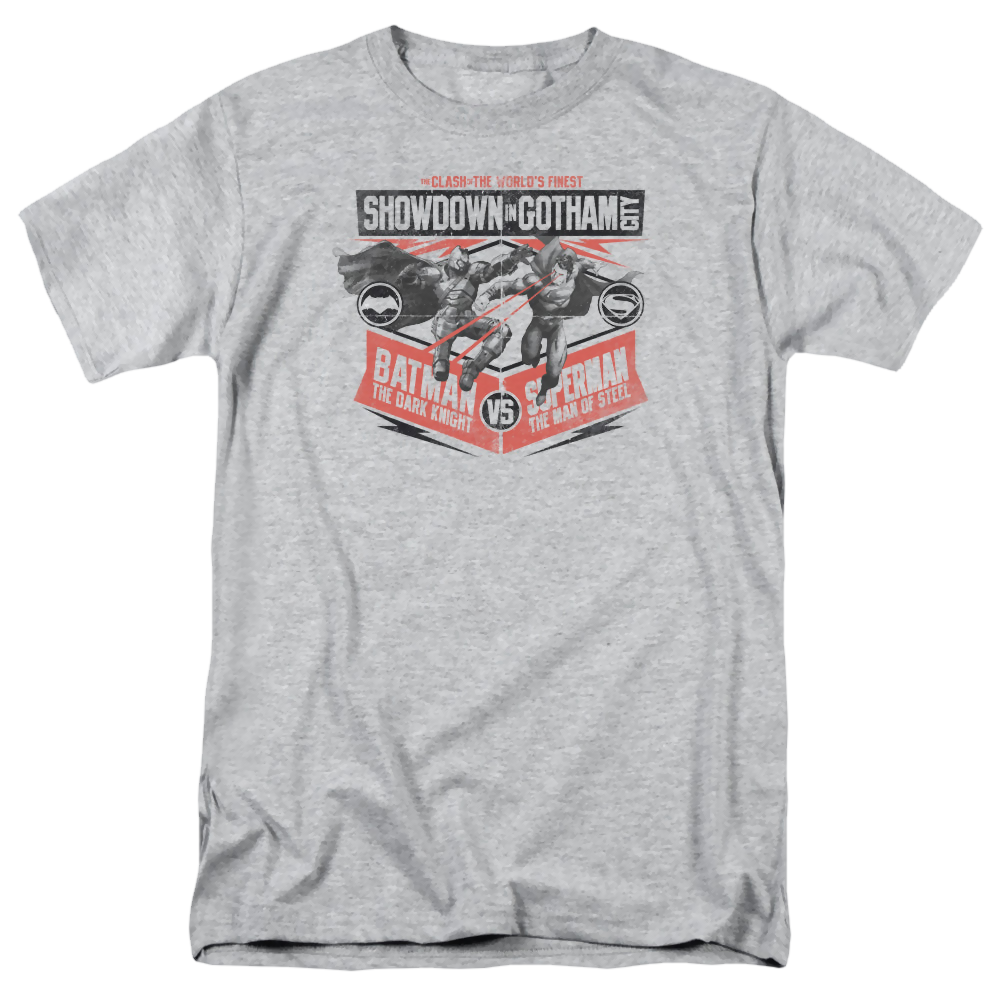 Batman v Superman Showdown In Gotham - Men's Regular Fit T-Shirt Men's Regular Fit T-Shirt Batman   