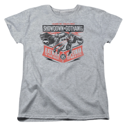Batman v Superman Showdown In Gotham - Women's T-Shirt Women's T-Shirt Batman   