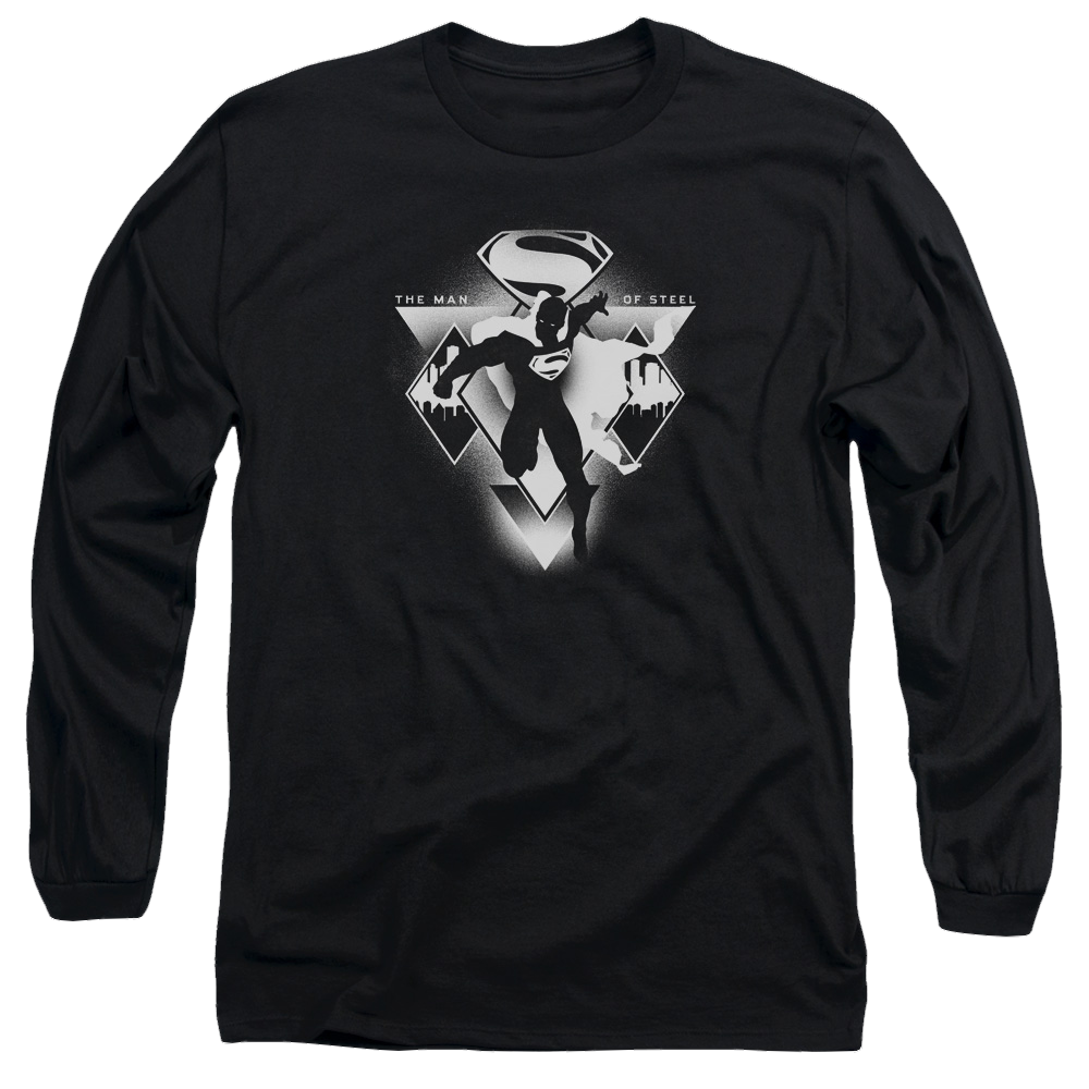 Batman v Superman Triple Diamond - Men's Long Sleeve T-Shirt Men's Long Sleeve T-Shirt Batman   
