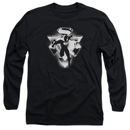 Batman v Superman Triple Diamond - Men's Long Sleeve T-Shirt Men's Long Sleeve T-Shirt Batman   