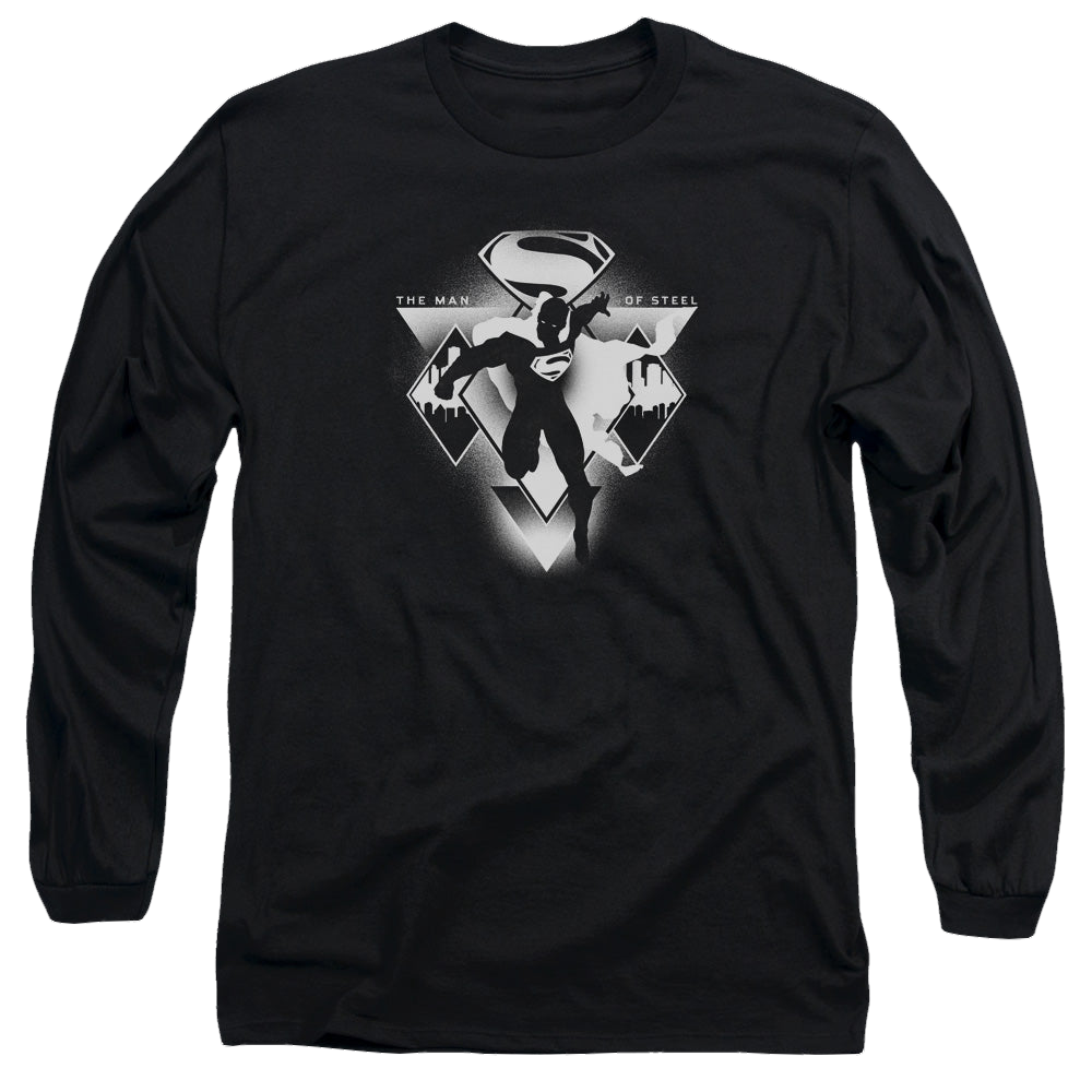 Batman v Superman Triple Diamond - Men's Long Sleeve T-Shirt Men's Long Sleeve T-Shirt Batman   