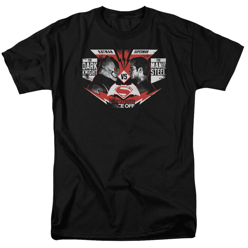 Batman v Superman Ultimate Face Off - Men's Regular Fit T-Shirt Men's Regular Fit T-Shirt Batman   