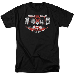 Batman v Superman Ultimate Face Off - Men's Regular Fit T-Shirt Men's Regular Fit T-Shirt Batman   