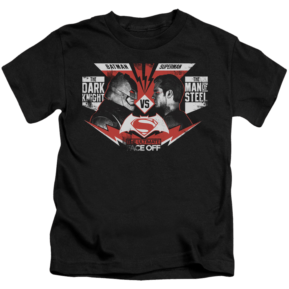 Batman v Superman Ultimate Face Off - Kid's T-Shirt Kid's T-Shirt (Ages 4-7) Batman   