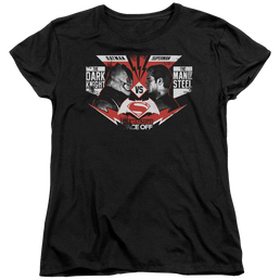 Batman v Superman Ultimate Face Off - Women's T-Shirt Women's T-Shirt Batman   
