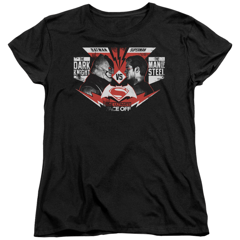 Batman v Superman Ultimate Face Off - Women's T-Shirt Women's T-Shirt Batman   