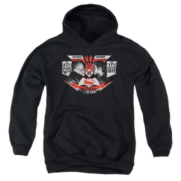 Batman v Superman Ultimate Face Off - Youth Hoodie Youth Hoodie (Ages 8-12) Batman   