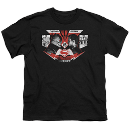 Batman v Superman Ultimate Face Off - Youth T-Shirt Youth T-Shirt (Ages 8-12) Batman   
