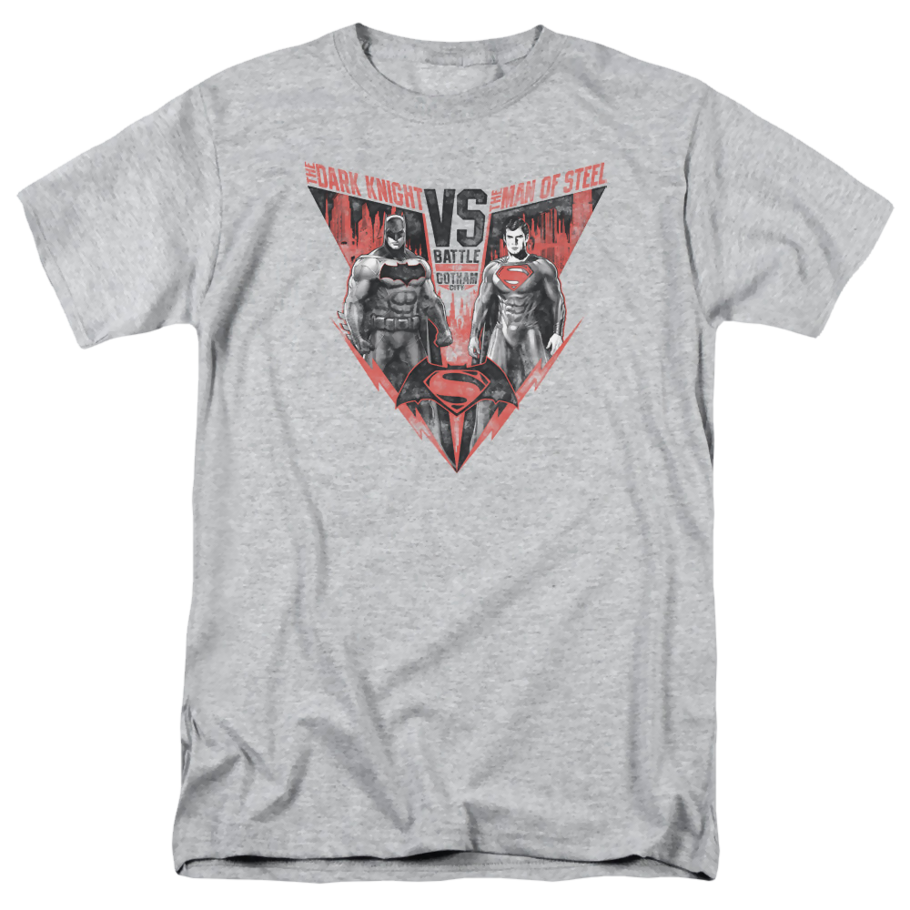 Batman v Superman Batlle For Gotham - Men's Regular Fit T-Shirt Men's Regular Fit T-Shirt Batman   