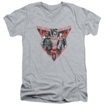 Batman v Superman Batlle For Gotham - Men's V-Neck T-Shirt Men's V-Neck T-Shirt Batman   