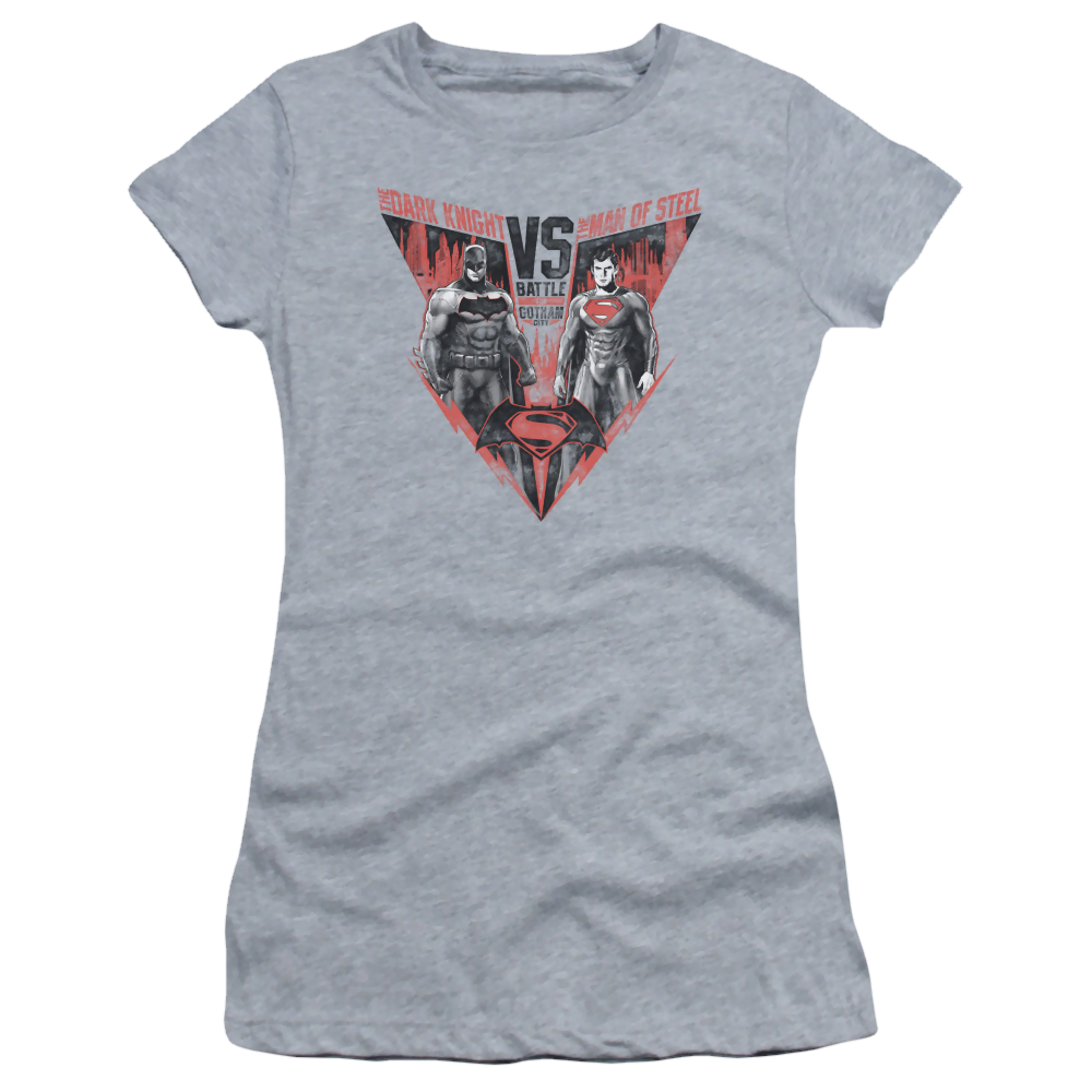 Batman v Superman Batlle For Gotham - Juniors T-Shirt Juniors T-Shirt Batman   