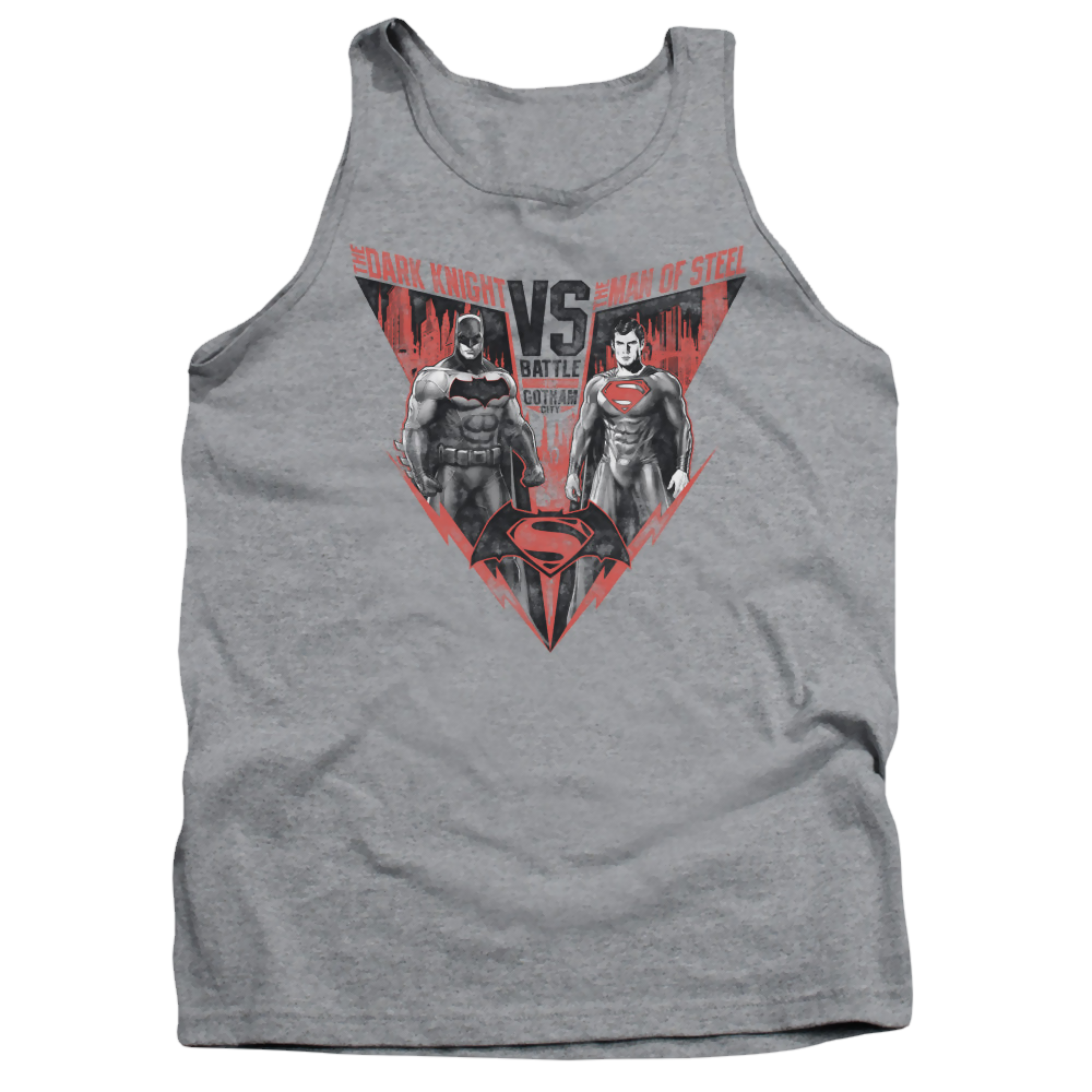 Batman v Superman Batlle For Gotham - Men's Tank Top Men's Tank Batman   